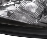 Coolstuffguru Compatible with Nissan Sentra SE-R GXE SE 4Dr JDM Crystal Black Headlights Pair