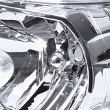 Coolstuffguru Compatible with Toyota Tundra Sequoia JDM Chrome Clear Headlights Pair