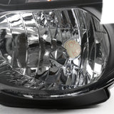 Coolstuffguru Compatible with Subaru Impreza WRX Outback Black Clear Headlights+Clear Side Marker Pair