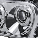 Coolstuffguru Compatible with Chrysler 300 Touring Limited Lx S Base, Chrome Clear Projector Headlights