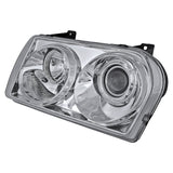 Coolstuffguru Compatible with Chrysler 300 Touring Limited Lx S Base, Chrome Clear Projector Headlights