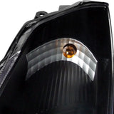 Coolstuffguru Compatible with Nissan 350Z Black Projector Headlights w/ LED Strip Bar