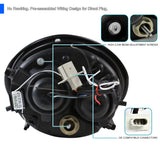 Coolstuffguru Compatible with Volkswagen Beetle Black Projector Halo Head Lights