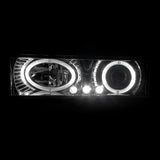 Coolstuffguru Compatible with Chevy C10 Chrome Projector Headlights, Bumper Lights, Corner Lamps, Fog Ligh