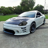 Coolstuffguru Halo Smoke Projector Headlights Tinted Head Lamps Compatible with 2000-2005 Mitsubishi Eclipse