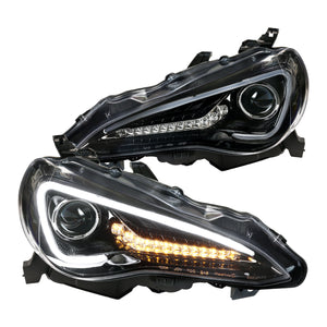 Coolstuffguru Compatible with Scion FR-S Toyota 86 Projector Headlight Driving Lamps+LED+Signal Strip