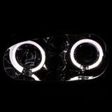 Coolstuffguru Compatible with Volkswagen Golf MK4 Dual Halo Chrome Projector Headlights