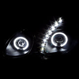 Coolstuffguru Compatible with Lexus Gs300/400 Led Halo Ring Projector Headlights 8 Smd Black