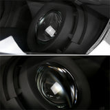 Coolstuffguru Black Projector Headlights w/ Parking Lamps Compatible with Subaru Legacy 2010-2014 L+R Pair Head Light Lamp Assembly