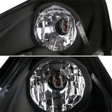 Coolstuffguru Black Projector Headlights w/ Parking Lamps Compatible with Subaru Legacy 2010-2014 L+R Pair Head Light Lamp Assembly