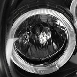 Coolstuffguru Compatible with Dodge Plymouth Neon Black Dual Halo Led Projector Headlights Parking Lights 1Pc