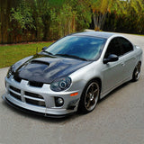 Coolstuffguru Compatible with Dodge Neon Srt4 Black Dual Halo Led Projector Headlights