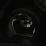 Coolstuffguru Compatible with Honda Prelude Black/Smoke SMD LED DRL Replacement Projector Headlights Lamps