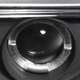 Coolstuffguru Compatible with Chevy S10 Pick Up Ss Ls Zr2 Blazer Black Halo Projector Headlights