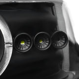 Coolstuffguru Compatible with Silverado Black Projector LED Headlights+Bumper Lights+Smoke Fog Lamps