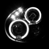 Coolstuffguru Compatible with Subaru Impreza Chrome Clear Projector Head Lights