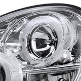 Coolstuffguru Compatible with Subaru Impreza Chrome Clear Projector Head Lights