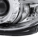 Coolstuffguru Compatible with Subaru Impreza Chrome Clear Projector Head Lights