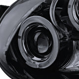 Coolstuffguru Compatible with Subaru Impreza Wrx Dual Halo Led Glossy Black Projector Headlights