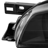 Coolstuffguru Compatible with Subaru Impreza Retro Compatible with Projector Headlights Black Head Lamps Pair