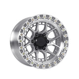 1 X Lock Off Road Commando 20X10 8X165.1 125.2 Hub 4.79 Offset Machine With Clear Coat Wheel Rim