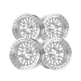 1 X Lock Off Road Invader Forged Beadlock 17x9 6x139.7 78.1 Hub 4.53 Offset Raw Machine Forged Wheel Rim