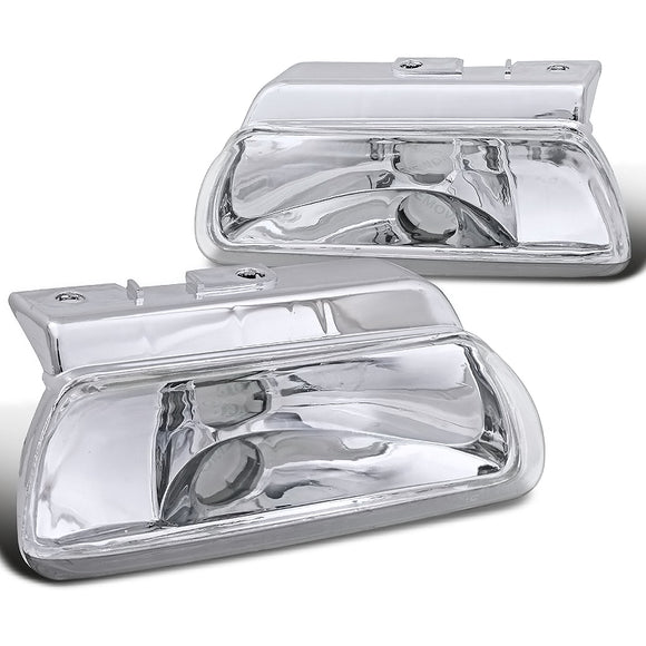 Coolstuffguru Compatible with Dodge Neon Base Sport Chrome Clear Parking Signal Lights Lamps Pair