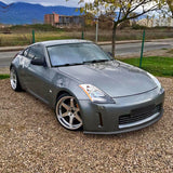 Coolstuffguru Matte Black Front Bumper Lip Spoiler Splitter Compatible with Nissan Fairlady Z33 350Z 2003-2005