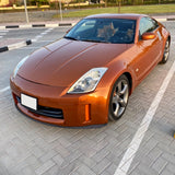 Coolstuffguru Matte Black Front Bumper Lip Spoiler Kit 3PC Compatible with Nissan Fairlady Z33 350Z 2006-2008