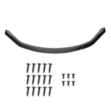 Coolstuffguru Glossy Black Red Trim Front Bumper Lip Spoiler Kit 3PC Compatible with Nissan Z33 350Z 2003-2005