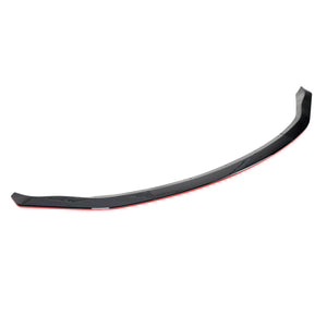 Coolstuffguru Glossy Black Red Trim Front Bumper Lip Spoiler Kit 3PC Compatible with Nissan Z33 350Z 2003-2005