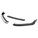 Coolstuffguru Glossy Black Front Bumper Lip Spoiler Splitter 3PC Compatible with Honda Accord 2018-2020