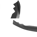 Coolstuffguru Matte Black PP Front Bumper Lip Spoiler Splitter 3 Pieces Compatible with Cadillac ATS 2015-2018