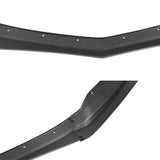 Coolstuffguru Matte Black PP Front Bumper Lip Spoiler Splitter 3 Pieces Compatible with Cadillac ATS 2015-2018