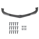 Coolstuffguru Matte Black Front Bumper Lip Splitter Spoiler 3PC Compatible with Mercedes Benz W204 2012-2014