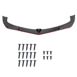 Coolstuffguru Glossy Black Front Bumper Lip Spoiler Compatible with Mercedes Benz W204 2012-2014