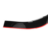 Coolstuffguru Glossy Black Front Bumper Lip Spoiler Compatible with Mercedes Benz W204 2012-2014