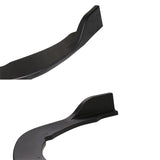 Coolstuffguru Black Front Bumper Lip Spoiler Splitter 3PC Compatible with Toyota Camry SE XLE 2018-2020