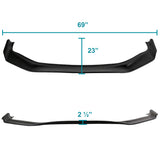 Coolstuffguru GR Style Front Bumper Lip Spoiler Splitter Compatible with/Replacement for Scion FR-S Compatible with/Replacement for Subaru BRZ Compatible with/Replacement for Toyota GT86