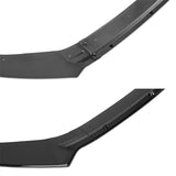 Coolstuffguru Glossy Black Front Bumper Lip Compatible with Volkwagen Golf Mk7 2014-2020