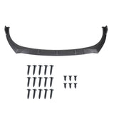 Coolstuffguru Matte Black Front Bumper Lip Spoiler Body Kit 1Set 3PC Compatible with Hyundai Elantra 2021-2022