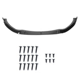 Coolstuffguru Glossy Black Front Bumper Lip Spoiler Body Kit 3PC Compatible with Mazda MX-5 Miata 2016-2021