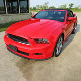 Coolstuffguru Black Front Bumper Lip Compatible with Ford Mustang V6/GT/Boss 302 2013-2014