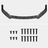 Coolstuffguru Matte Black Front Bumper Lip Spoiler Splitter Kits 3PC Compatible with Nissan Sentra 2016-2019