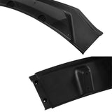 Coolstuffguru Matte Black Front Bumper Body Lip Kit Spoiler 3PC Compatible with Tesla Model 3 Sedan 2017-2020