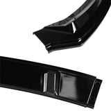 Coolstuffguru Glossy Black Front Bumper Body Lip Kit Spoiler 3PC Compatible with Tesla Model 3 Sedan 2017-2020