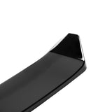 Coolstuffguru Glossy Black Front Bumper Lip Compatible with Tesla Model S 2016-2020