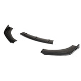 Coolstuffguru Universal Glossy Black Front Lip Spoiler Splitter Body 3PC Style Set