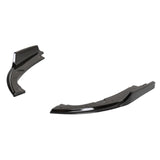 Coolstuffguru Glossy Black Rear Diffuser Bumper Lip Spoiler 2PC Compatible with Honda Civic 4DR 2016-2020