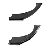 Coolstuffguru Glossy Black Rear Diffuser Bumper Lip Spoiler 2PC Compatible with Honda Civic 4DR 2016-2020